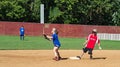 Second Baseman Makes a Play - Special Olympics